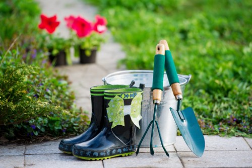 Reusable garden items prepared for charity partnership