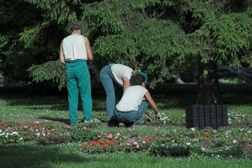 Garden service issue being recorded for review