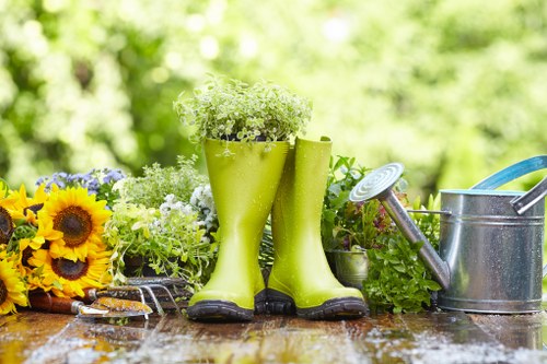 Experienced gardeners in Friern Barnet maintaining healthy plants and borders